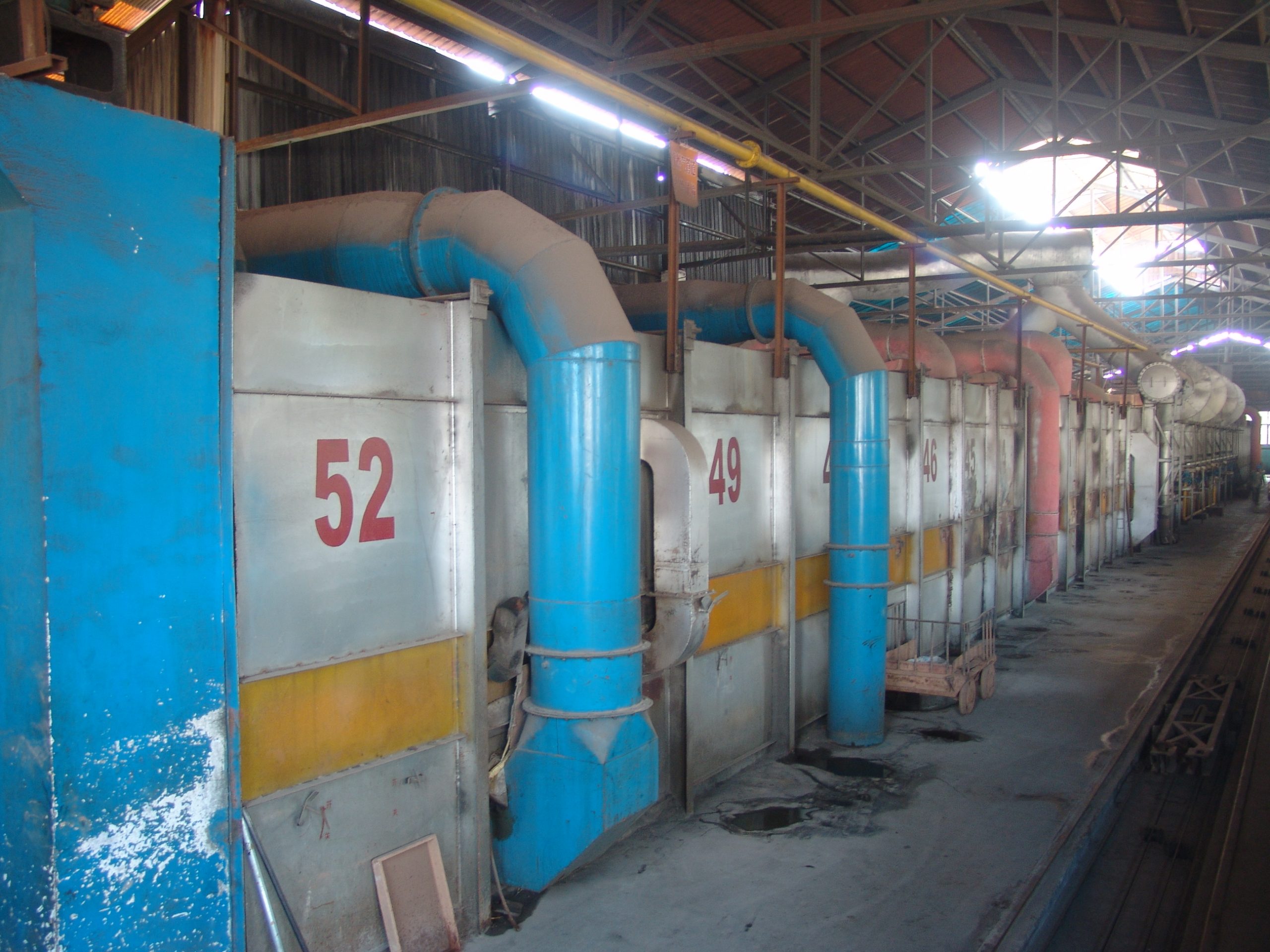refractory production line