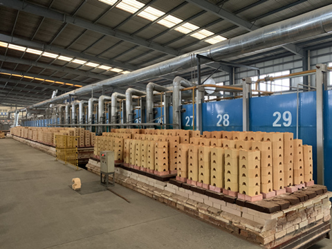 refractory production line of Yumin